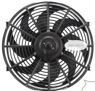 14 INCH 24v LOW PROFILE HIGH PERFORMANCE THERMO FAN 24v