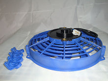 9 INCH LOW PROFILE HIGH PERFORMANCE  BLUE THERMO FAN f
