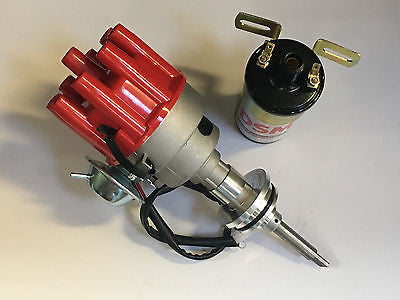 Rally HEI Ignition Distributor & Wire Set – For Dodge Chrysler 318 340 360 V8, Direct Replacement, 4-Year Warranty