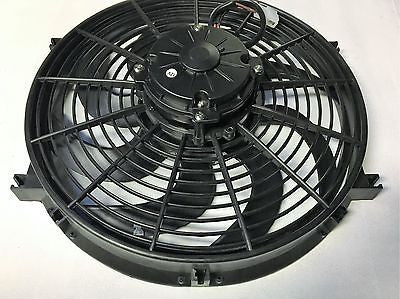 thumbnail image 2 of 16 Inch 280W 12V Low Profile Black High Performance Thermo Fan – DSM, 12V, High CFM 2 of 3
