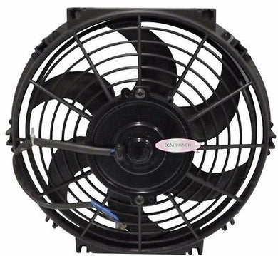 10 INCH LOW PROFILE HIGH PERFORMANCE 12v THERMO FAN