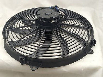 16 INCH 24V BLACK ELECTRIC COOLING FAN PERFORMANCE THERMO FAN 24VOLT 280watt