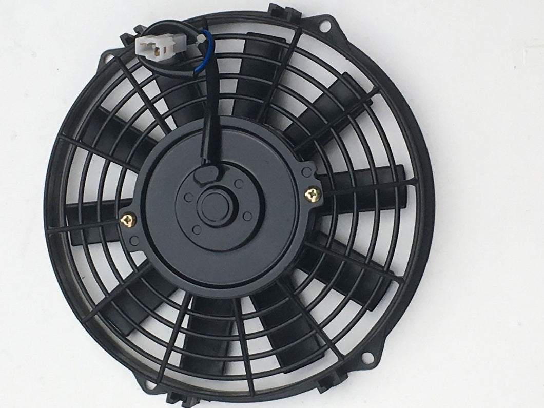 9-Inch 12 Volt Low Profile High Performance Thermo Electric Fan - DSM-9-BLK