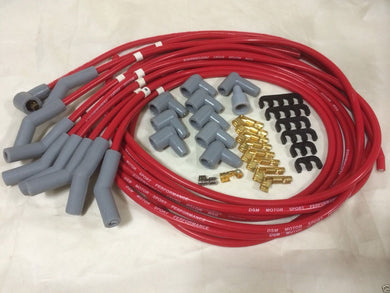 HOLDEN V8 253 304 308 SPARK PLUG LEADS 8.5MM SILICON SUIT STANDARD female caps
