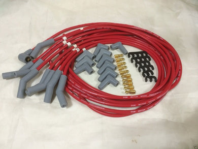 HOLDEN V8 253 304 308 SPARK PLUG LEADS 8.5MM SILICON red male caps or hei caps