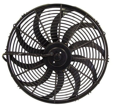 16 INCH 12V BLACK ELECTRIC COOLING FAN PERFORMANCE THERMO FAN 12VOLT