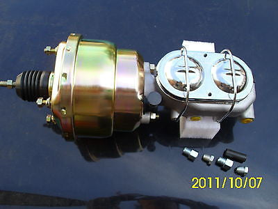 Torana LH-LX NEW Zinc 8 inch Power Brake Booster & Master Cylinder Kit