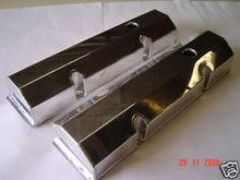 GM SBC CHEVY FABRICATED TALL ALUMINUM VALVE COVERS