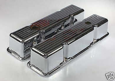 FORD WINDSOR Alloy Valve Covers Ball Milled